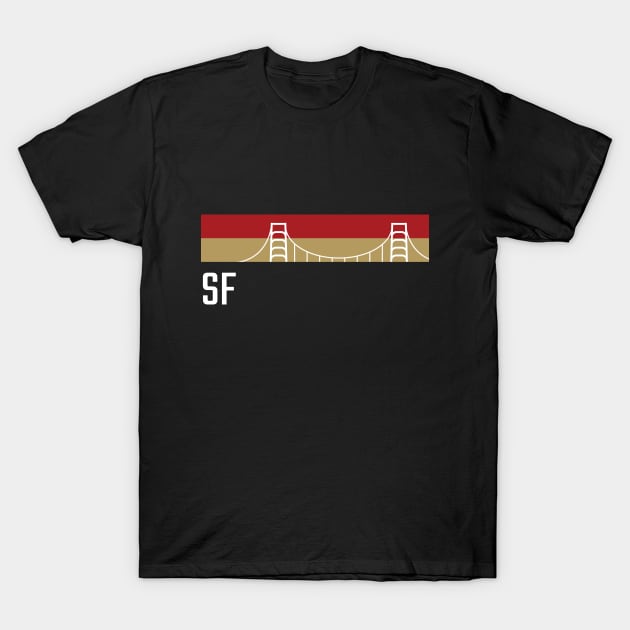 49ers Clean Game T-Shirt by semicullan